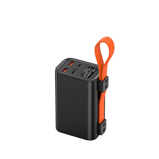 [LEPOW100W30K] Leotec Power Bank 30000mAh 100W PD - Compatible con Portatiles - Pantalla LCD - 2x USB-A, 2x USB-C