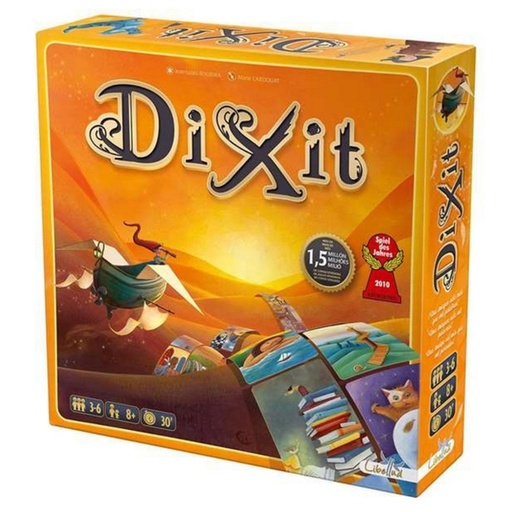 [LIBDIX01ML2] Dixit Classic Juego de Tablero - Tematica Abstracta - De 3 a 6 Jugadores - A partir de 8 Años - Duracion 30min. aprox.