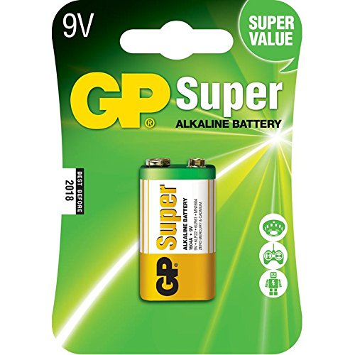 [LR09-B1 GP] GP Pila Super Alcalina LR09 9V