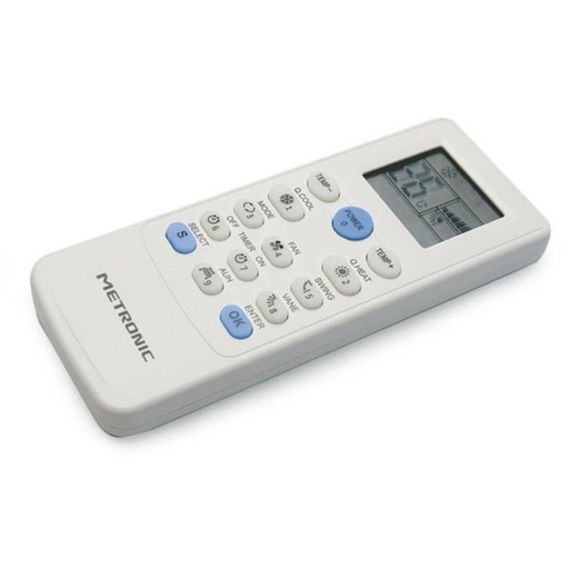 [ME495348] Metronic Mando a Distancia Universal Aire Acondicionado - Color Blanco