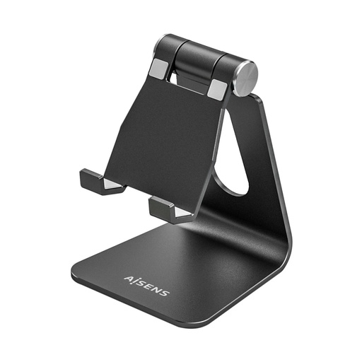 [MS1PM-084] Aisens Soporte de Sobremesa Tamaño M Ajustable (1 Pivote) para Movil / Tablet - Color Negro