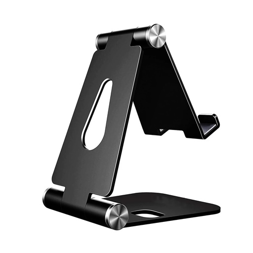 [MS2PM-090] Aisens Soporte de Sobremesa Tamaño M Ajustable (2 Pivotes) para Movil / Tablet - Color Negro