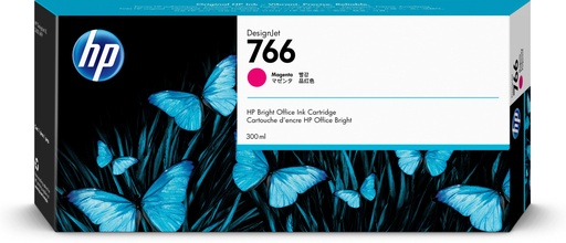[P2V90A] HP 766 Magenta Cartucho de Tinta Original - P2V90A