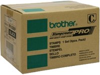 [PR2770B6P] Brother PR2770B6P Pack de 6 Monturas de Sellos Originales - 27x70mm - Color Negro