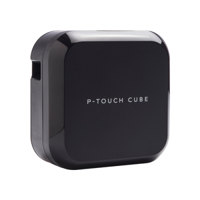[PTP710BT] Brother PT-P710BT Cube Rotuladora Electronica Portatil Bluetooth USB - Resolucion 180ppp - Velocidad 20mms - Bateria Recargable - Color Negro