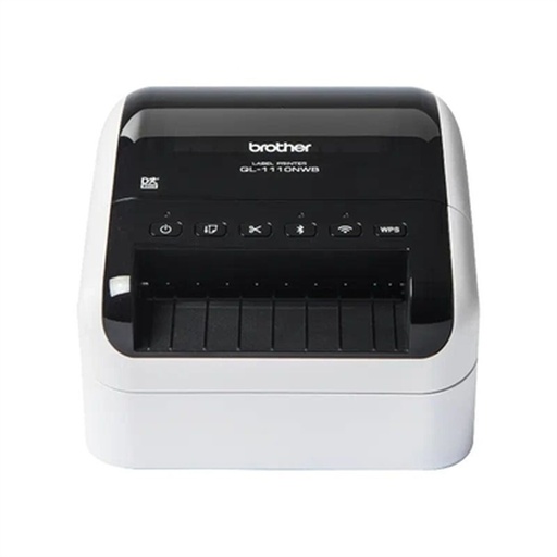 [QL1110NWBC] Brother QL1110NWBC Impresora Termica de Etiquetas Profesional WiFi y Tarjeta de Red Integrada - Hasta 103mm de Ancho - 69 Etiquetas por Min. - Resolucion 300x300ppp - Cortador Automatico