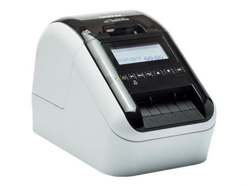 [QL820NWBC] Brother QL820NWBC Impresora Profesional Termica de Etiquetas WiFi - Bluetooth MFI - Impresion Negro/Rojo - Pantalla LCD
