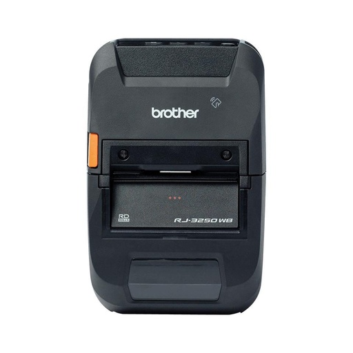 [RJ3250WBL] Brother RJ-3250WBL Impresora Termica Portatil de Etiquetas WiFi, Bluetooth MFI, NFC y USB - Resolucion 203ppp - Velocidad 127mms - Color Negro