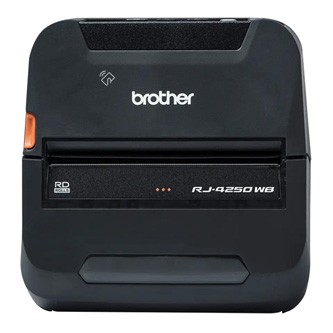 [RJ4250WBL] Brother RJ-4250WB Pack de Impresora Termica Portatil de Etiquetas y Tickets + Bateria PABT006 WiFi, Bluetooth, USB - Resolucion 203ppp - Velocidad 127mms - Color Negro
