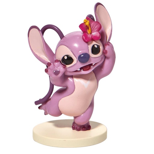 [RS458776] Enesco Disney Lilo & Stitch Angel - Figura de Coleccion - Fabricada en Resina - Tallado y Pintado a Mano