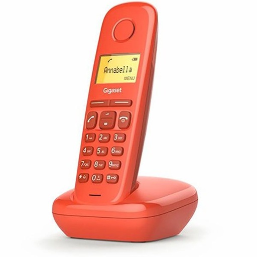 [S30852-H2802-D206] Gigaset A170 Telefono Inalambrico Dect con Identificador de Llamadas - Bloqueo de Teclado - Control de Volumen