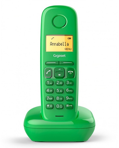 [S30852-H2802-D208] Gigaset A170 Telefono Inalambrico Dect con Identificador de Llamadas - Bloqueo de Teclado - Control de Volumen