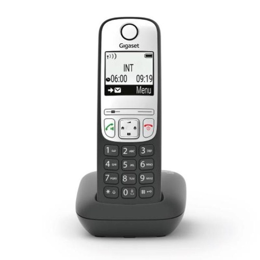 [S30852-H2810-D201] Gigaset A690 Telefono Inalambrico Dect - Identificador de Llamadas - Manos Libres - Control de Volumen - Color Negro