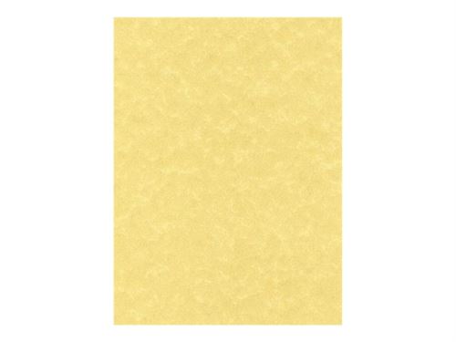 [SCL2059] Apli Pack de 25 Hojas de Papel Pergamino - 95gr - Diseño Doble Cara - Ideal para Invitaciones, Diplomas y Manualidades - Compatible con Impresoras Inkjet, Laser y Fotocopiadoras - Color Oro