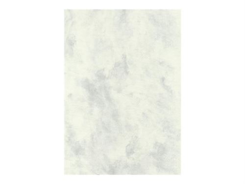 [SCL7655] Apli Pack de 25 Hojas de Papel Textura Marmol - Ideal para Impresiones Especiales - Compatible con Impresoras Inkjet, Laser y Fotocopiadoras - Color Marmol Gris