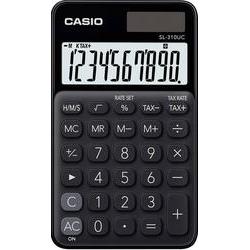 [SL-310UC-BK] Casio SL-310UC Calculadora de Bolsillo - Calculo de Impuestos - Pantalla LCD de 10 Digitos - Solar y Pilas - Color Negro