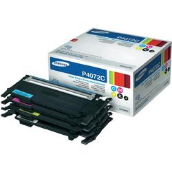 [SU382A] Samsung CLT-P4072C Pack de 4 Cartuchos de Toner Originales - SU382A