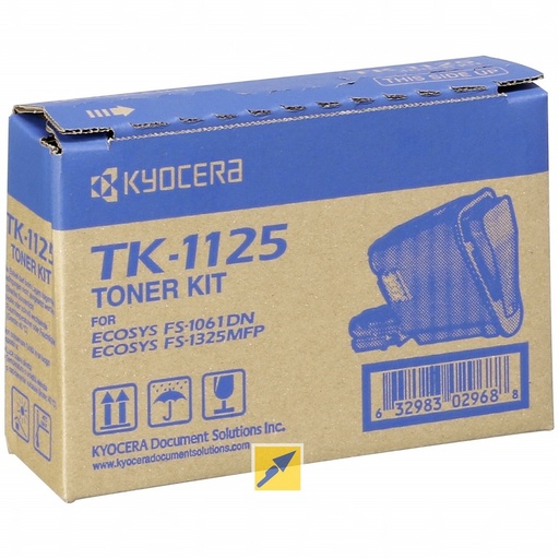 [TK1125] Kyocera TK1125 Negro Cartucho de Toner Original - 1T02M70NL0/1T02M70NL1