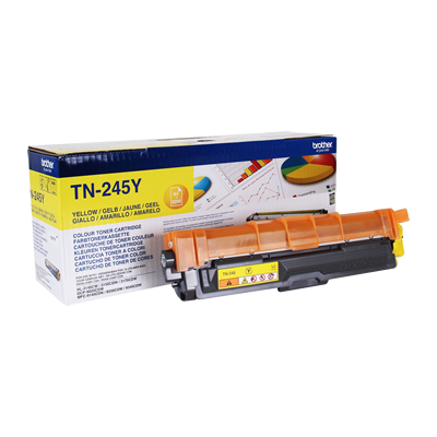 [TN245Y] Brother TN245 Amarillo Cartucho de Toner Original - TN245Y