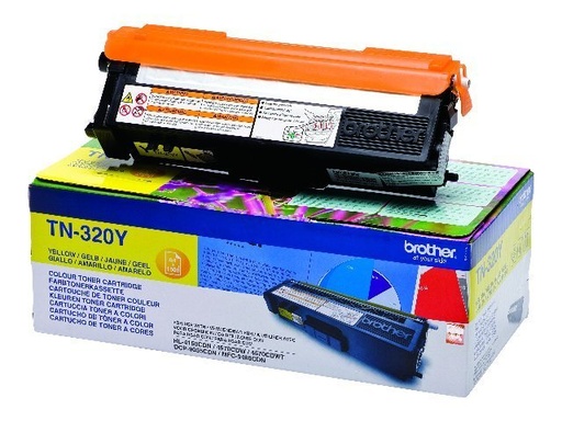 [TN320Y] Brother TN320 Amarillo Cartucho de Toner Original - TN320Y