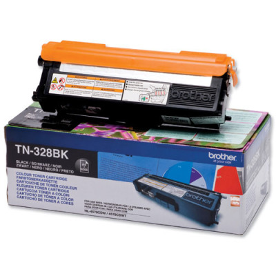 [TN328BK] Brother TN328 Negro Cartucho de Toner Original - TN328BK