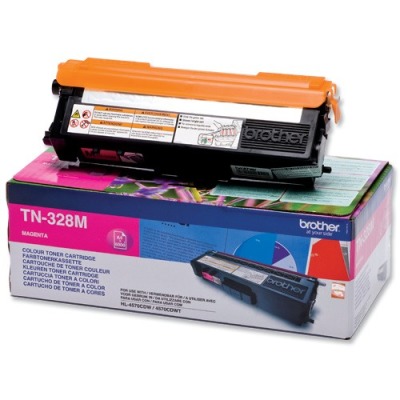 [TN328M] Brother TN328 Magenta Cartucho de Toner Original - TN328M