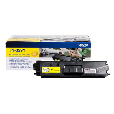 [TN329Y] Brother TN329 Amarillo Cartucho de Toner Original - TN329Y