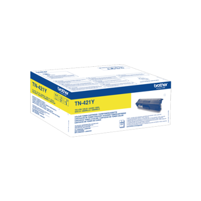 [TN421Y] Brother TN421 Amarillo Cartucho de Toner Original - TN421Y