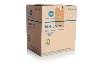 [TNP51Y] Konica Minolta TNP51 Amarillo Cartucho de Toner Original - TNP51Y/A0X5255