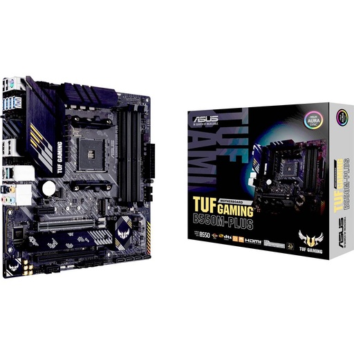[TUF GAMING B550M-PLUS] Asus TUF Gaming B550M-Plus Placa Base AMD - HDMI, DisplayPort, PCIe 4.0, M2, Sata III, USB 2.0, 3.2, USB-C, RJ-45
