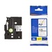 [TZeFX241] Brother TZeFX241 Cinta Laminada Flexible Original de Etiquetas - Texto negro sobre fondo blanco - Ancho 18mm x 8 metros