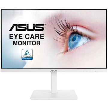 [VA27DQSB-W] Asus Monitor 27" LED IPS FullHD 1080p 75Hz FreeSync - Respuesta 5ms - Altavoces Incorporados - Ajustable en Altura, Giratorio e Inclinable - Angulo de Vision 178° - 16:9 - USB-A, HDMI, VGA, DisplayPort - VESA 100x100mm