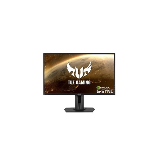 [VG27AQ] Asus TUF Gaming Monitor 27" LED IPS WQHD HDR 165Hz - Respuesta 1ms - Altavoces Incorporados - Ajustable en Altura, Giratorio e Inclinable - Angulo de Vision 178º - 16:9 - HDMI, DisplayPort - VESA 100x100mm