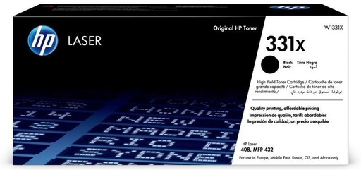 [W1331X] HP W1331X Negro Cartucho de Toner Original - 331X