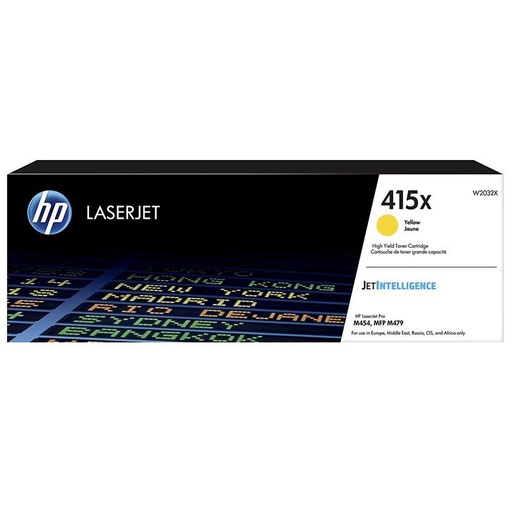 [W2032X] HP W2032X Amarillo Cartucho de Toner Original - 415X