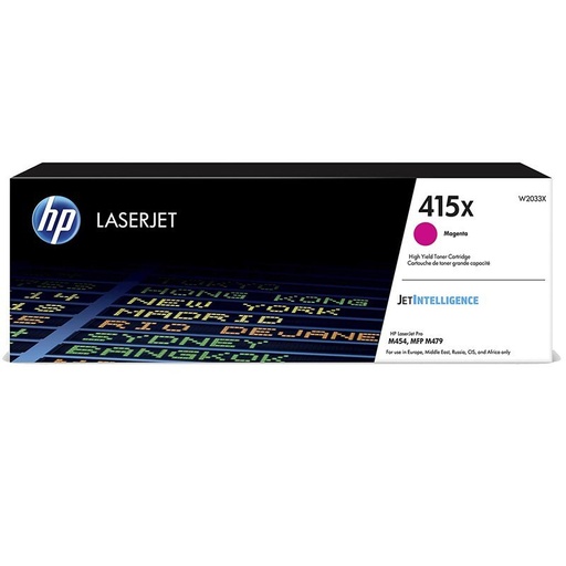 [W2033X] HP W2033X Magenta Cartucho de Toner Original - 415X