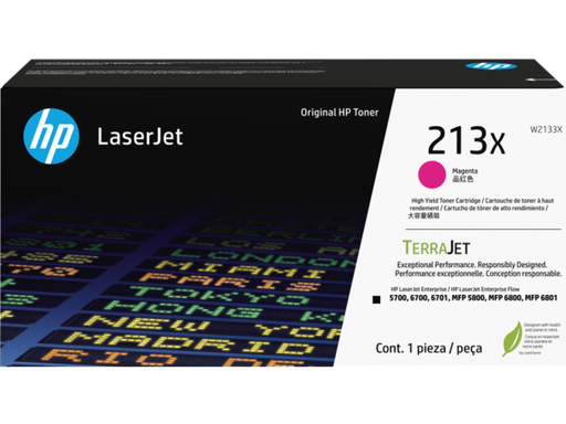 [W2133X] HP W2133X Magenta Cartucho de Toner Original - 213X