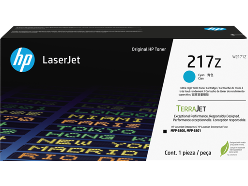 [W2171Z] HP W2171Z Cyan Cartucho de Toner Original - 217Z