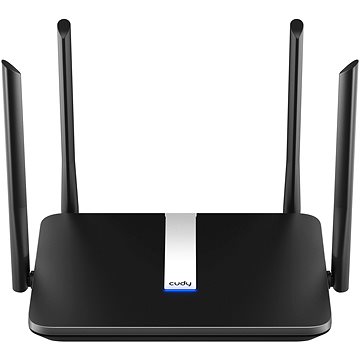 [X6-AX1800] Cudy X6 Smart Router WiFi 6 AX1800 Doble Banda - 1x Puerto Wan 1000/100/10 Mbps y 4x Puertos Lan 1000/100/10 Mbps - 4 Antenas Externas