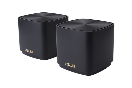 [XD4 PLUS (B-2-PK)] Asus ZenWiFi XD4 Plus Pack de 2 Sistemas WiFi Mesh AX1800 - Color Negro