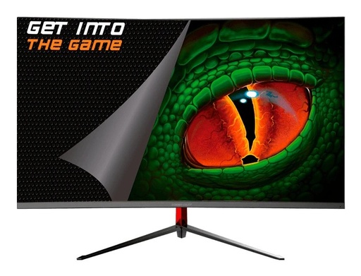 [XGM24PRO4] KeepOut Monitor Gaming LED 23.8" Curvo R1800 FullHD 1080p 200Hz - Respuesta 1ms - Angulo de Vision 178º - 16:9 - Altavoces 6W - HDMI 2.0, DisplayPort 1.2, USB - VESA 100x100mm