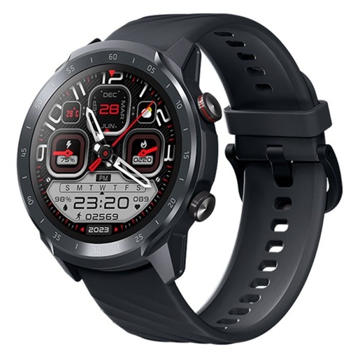 [XPAW015] Mibro Watch A2 Reloj Smartwatch Pantalla 1.39" HD - Bluetooth 5.3 - Llamadas Bluetooth - Autonomia hasta 10 Dias - Resistencia al Agua 2 ATM - Incluye 2 Correas - Color Negro