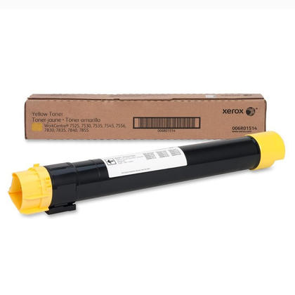 [006R01514] Xerox WorkCentre 7525/7535/7545/7830 Amarillo Cartucho de Toner Original - 006R01514