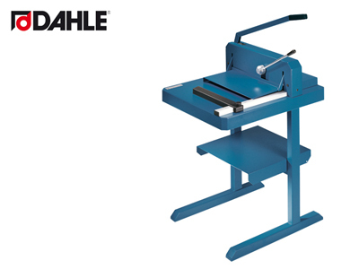 [00842-01090] Dahle 842 Guillotina para Gruesos de Palanca con Capacidad hasta 300 Hojas - Cuchilla Superior Acero de Solingen - Mesa Metalica - Regleta de Corte Cambiable