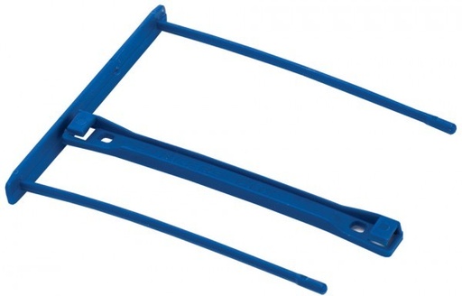 [0089701] Bankers Box Pack de 100 Fastener de Plastico de 85mm - 2 Piezas de Polipropileno Reciclado Semirigido - Facilitador en El Traspaso de Papeles - Capacidad de Hasta 600 Hojas