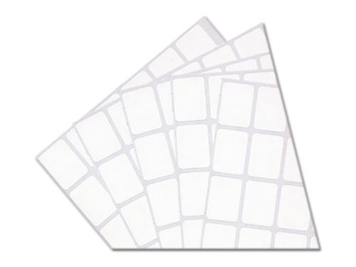 [01646] Apli Pack de 160 Etiquetas Blancas 25x40mm - Cantos Romos - Adhesivo Permanente