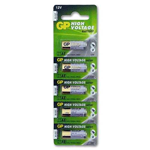 [023A-B5 GP] GP Pack de 5 Pilas Alcalinas 23A 12V