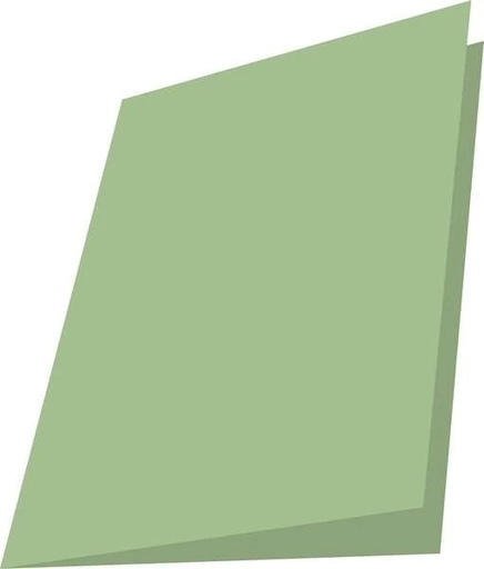 [0481VE] Mariola Pack de 50 Subcarpetas de Cartulina 180gr - Formato A4 - Ranura para Fastener - Color Verde