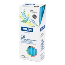 [0610041652] Milan Sway Fineliner Rotulador - Punta Fina 0.4mm - Ergonomico - Tinta al Agua - Color Azul Claro