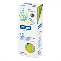 [0610041660] Milan Sway Fineliner Rotulador - Punta Fina 0.4mm - Ergonomico - Tinta al Agua - Color Verde Claro